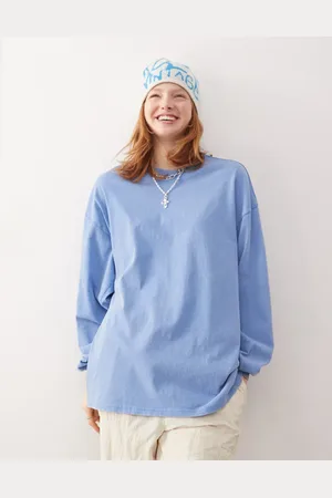 Weekday Lindy super oversized long sleeve t-shirt in