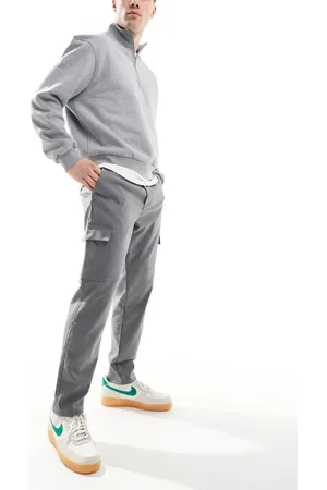 New Look Smart cargo pants in grey