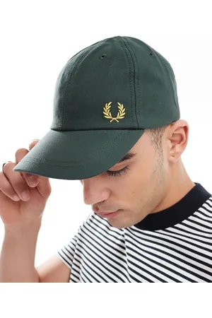 Fred Perry Classic oxford baseball cap in dark