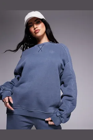 The Couture Club Washed essentials sweatshirt with seam detail in (part of a set)