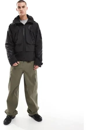 G-Star Technical cargo parka jacket in