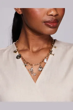 8 Other Reasons Mermaid shell charm necklace in