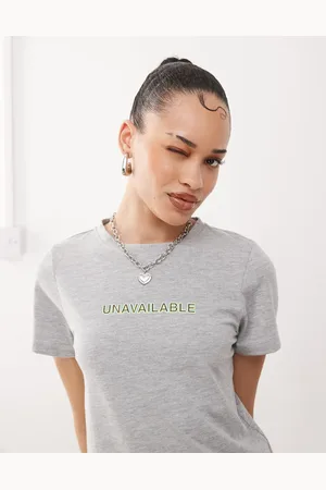 Motel Saki tee in grey marl