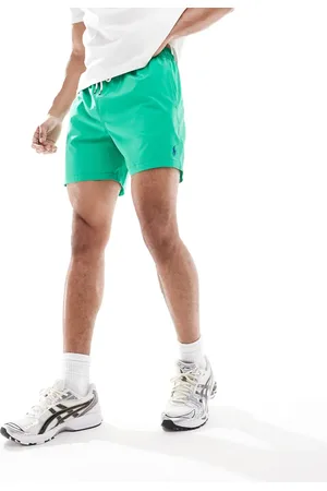 Ralph Lauren Traveler icon logo swim shorts classic fit in