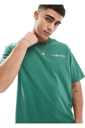 Ralph Lauren Script player logo heavyweight relaxed fit t-shirt in