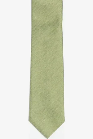 ASOS Plain tie in green