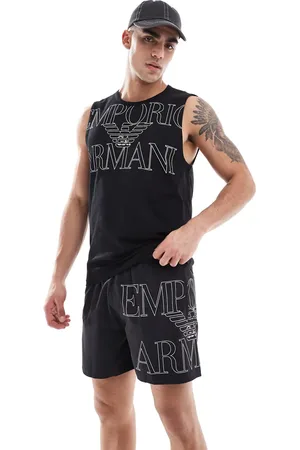 Emporio Armani Logo swim shorts in (part of a set)