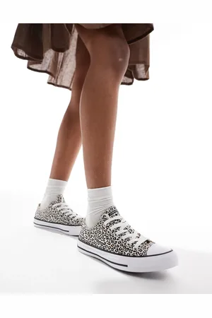 Converse Chuck Taylor All Star Ox sneakers in leopard print
