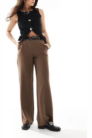Stradivarius Belted tailored pants in