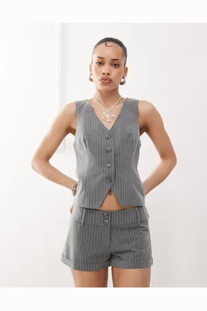Motel Luno button front waistcoat in (part of a set)