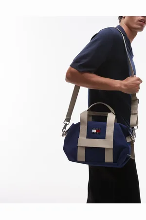 Tommy Hilfiger Retro mini duffle bag in blue