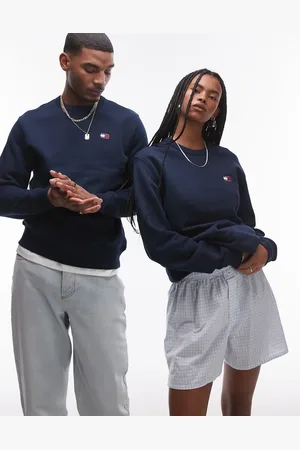 Tommy Hilfiger Unisex badge sweatshirt in navy
