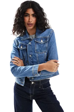 JJXX Denim jacket in medium blue