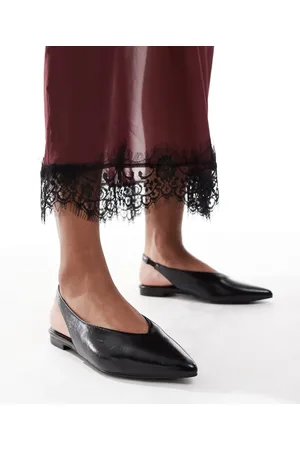 Schuh Lace slingback flat shoes in