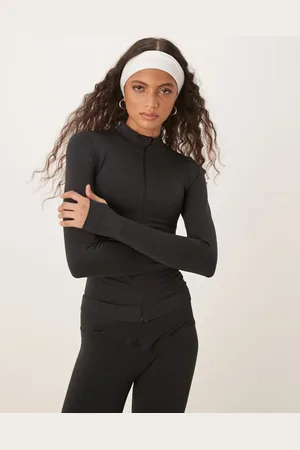 Tala Sculpt seamless zip through longline jacket in