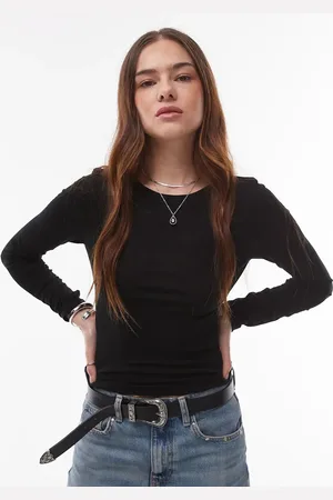 AllSaints Bec long sleeve tee in