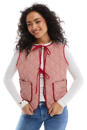Daisy Street Quilted vest in