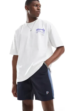 Parlez Seward drawstring panel shorts in