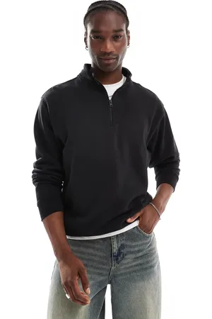 Vans Original Standards oversized 1/4 zip fleece in -Multi