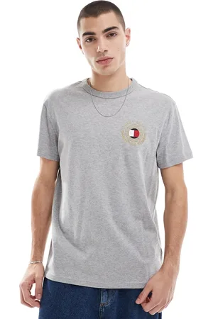 Tommy Hilfiger Small crest logo t-shirt in grey