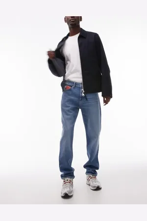 Tommy Hilfiger Ryan slim straight jeans in mid blue