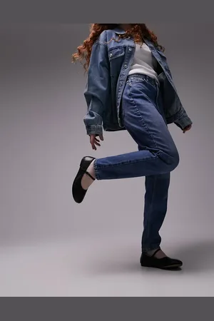Topshop Original mom high rise jeans in