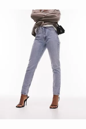 Topshop Original mom high rise jeans in -Blue