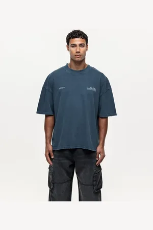 Good For Nothing Raw seam detail t-shirt in dark blue