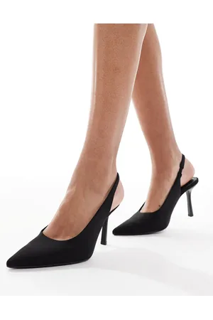 Stradivarius Slingback heeled shoes in
