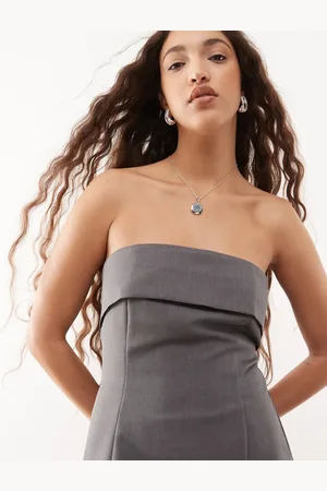 COLLUSION Tailored longline bandeau in (part of a set)