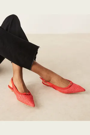 Glamorous Slingback low heeled shoes in