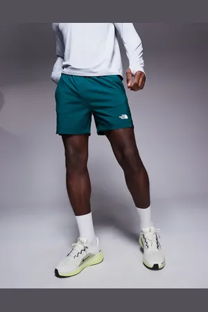 The North Face 24/7 5" logo shorts in dark green