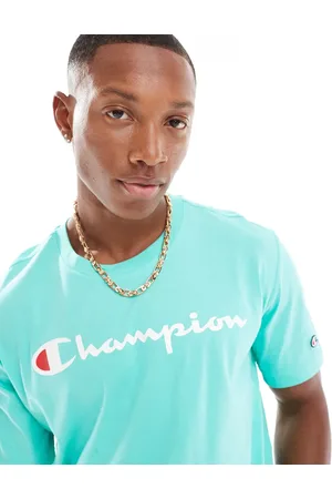 Champion Chest logo t-shirt in light -Grey