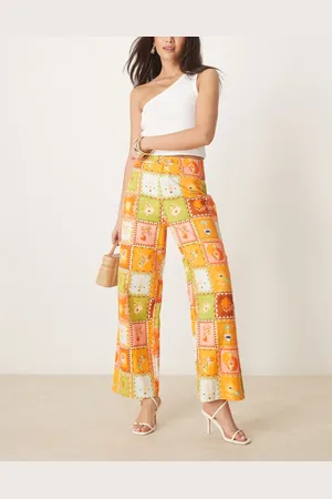 Never Fully Dressed Pants in patchwork print