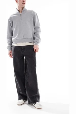 Another Influence Wide leg denim jeans in