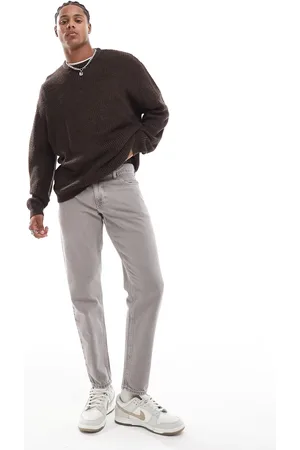 Brave Soul Drop shoulder jumper in chocolate