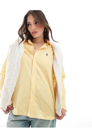 Ralph Lauren Shirt with logo in yellow