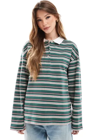 ONLY Rugby polo in stripe