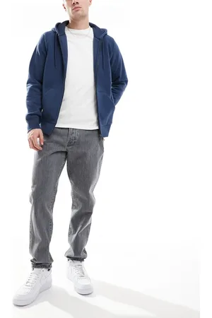 Only & Sons Tye loose tapered jeans in grey