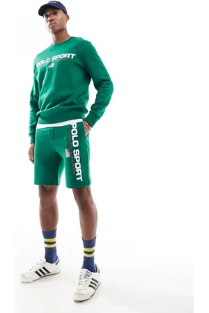 Ralph Lauren Sport capsule large flag logo sweat shorts in (part of a set)