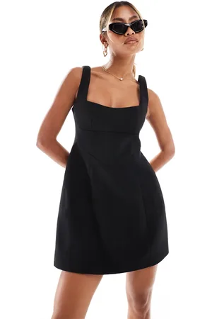 NA-KD Volume mini dress in