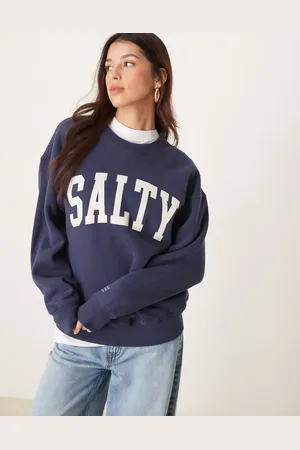Abercrombie & Fitch Vintage tennis crew neck graphic sweatshirt in