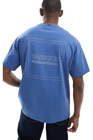 Barbour Back print oversized t-shirt in