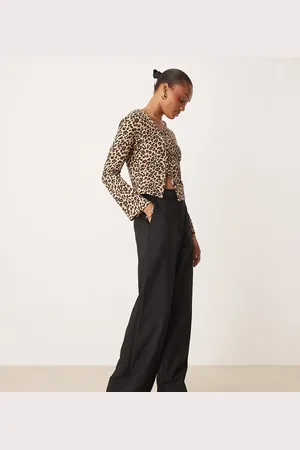 ASOS ASOS DESIGN Tall tailored relaxed straight leg pants in