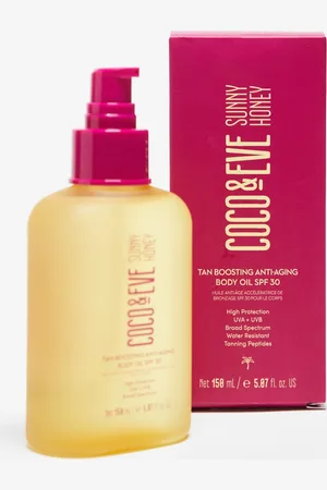 Coco & Eve Tan Boosting Anti-Aging Body Oil SPF30 150nl