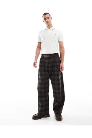 Fred Perry Twin tipped polo shirt in off