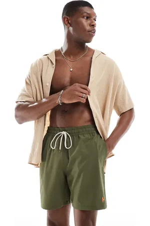 Ralph Lauren Traveler icon logo swim shorts in