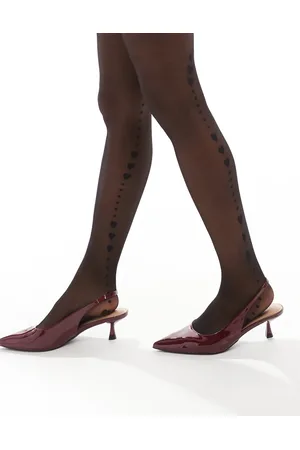 Pretty Polly Mini heart placement detail tights in