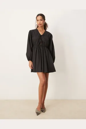 Ghospell Bow tie mini dress in