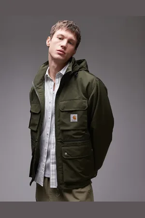 Carhartt Irwin jacket in -Green